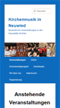 Mobile Screenshot of kirchenmusik-in-neuwied.de