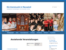 Tablet Screenshot of kirchenmusik-in-neuwied.de